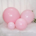 Hochwertige 12 -Zoll -verschiedene Farbe Pinkballons für Mädchen Geburtstag Hochzeitsfeier Pink Ballon Bogen Making